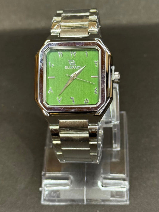 Elegant Slim Square Chain Watch