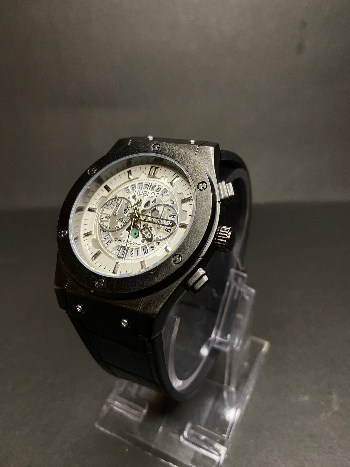 Hublot Classic Strap Edition (Copy – Chronograph Design)