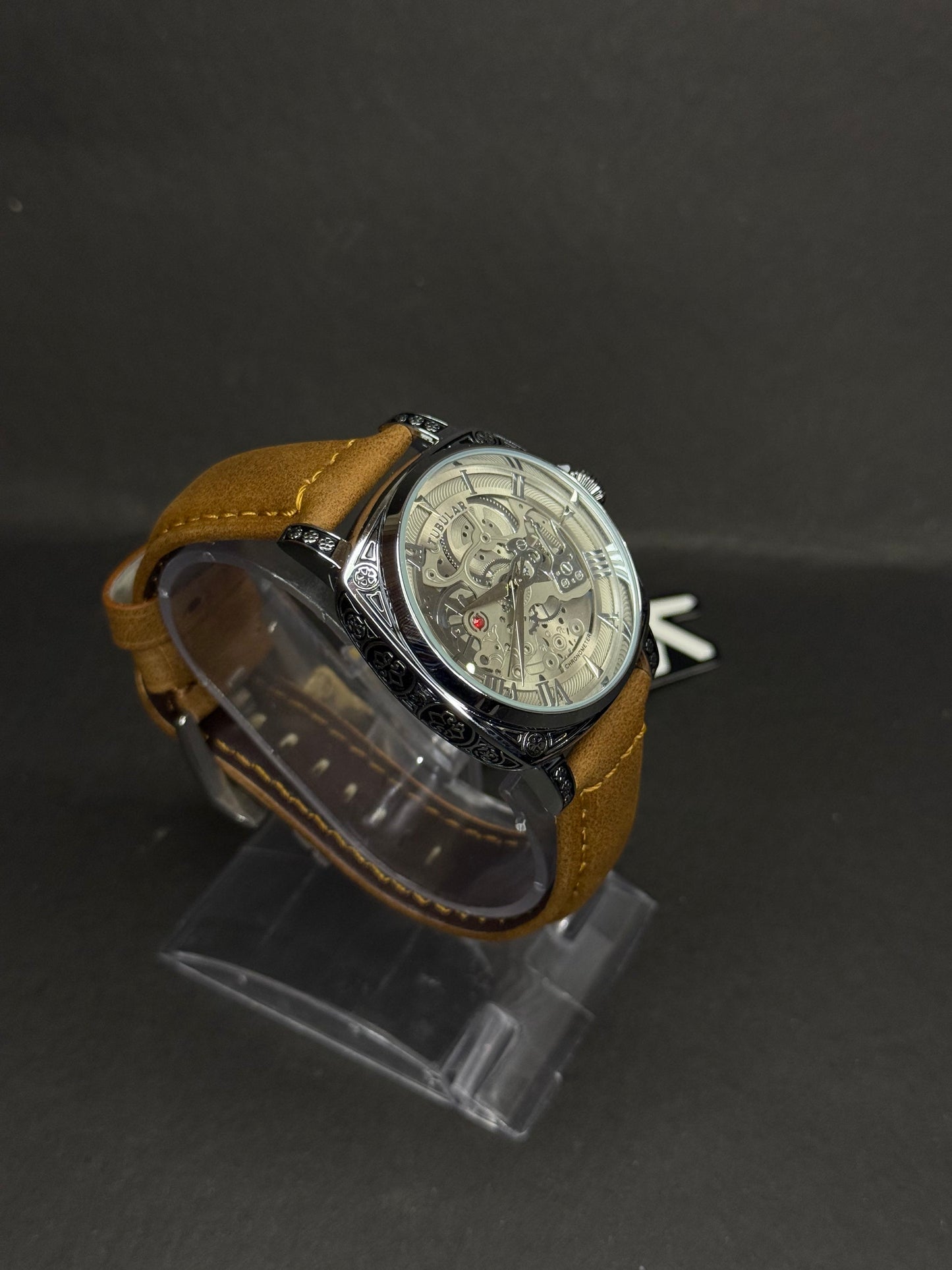 Tubular Analog Date watch