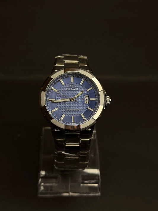 Elegant Original Object-Cut Chain Watch with Date Function
