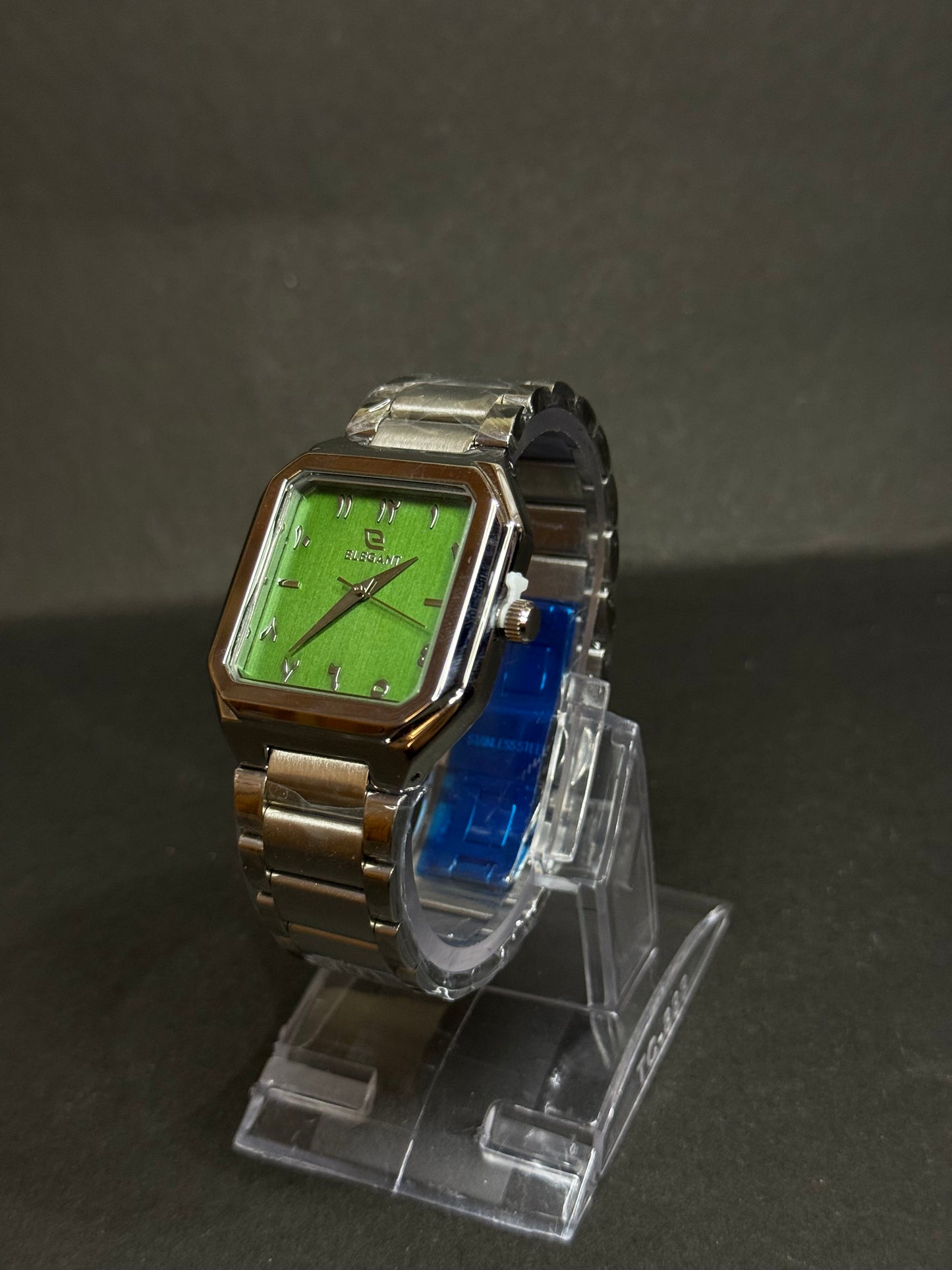 Elegant Slim Square Chain Watch