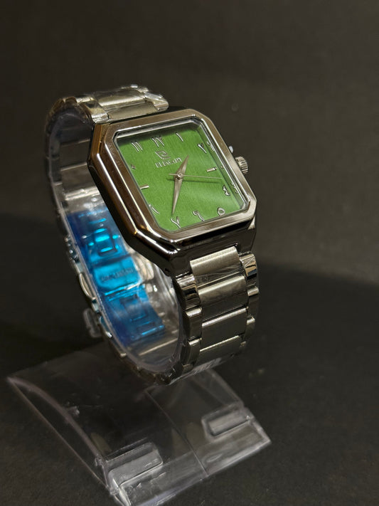 Elegant Slim Square Chain Watch