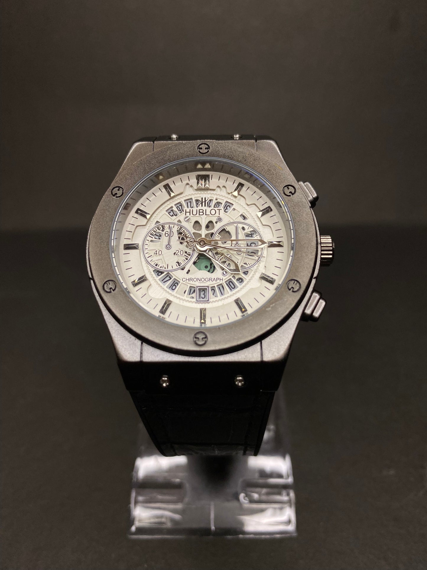 Hublot Classic Strap Edition (Copy – Chronograph Design)